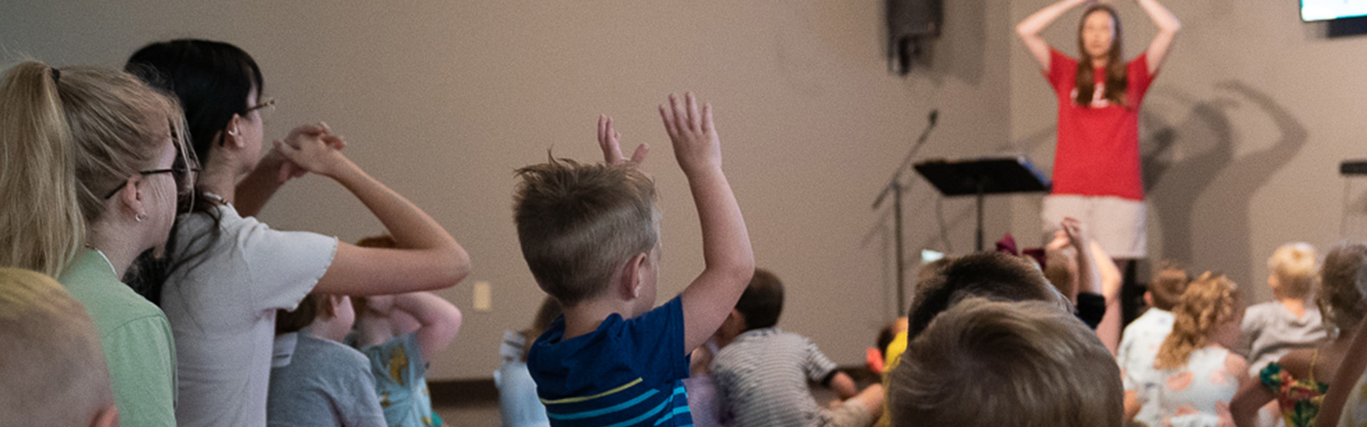 Preschool 

3 YEARS - KINDERGARTEN

Preschoolers are encouraged to explore the wonder of God’s story as they learn three truths:  God made me...
